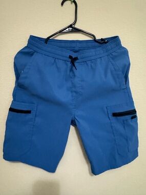 Wrangler Blue Kids Cargo Shorts
